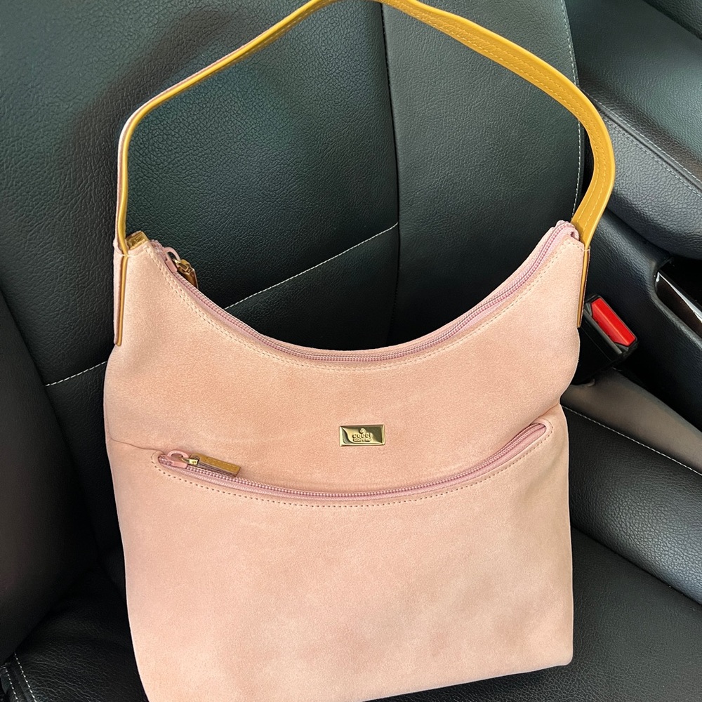 Gucci vintage pink handbag